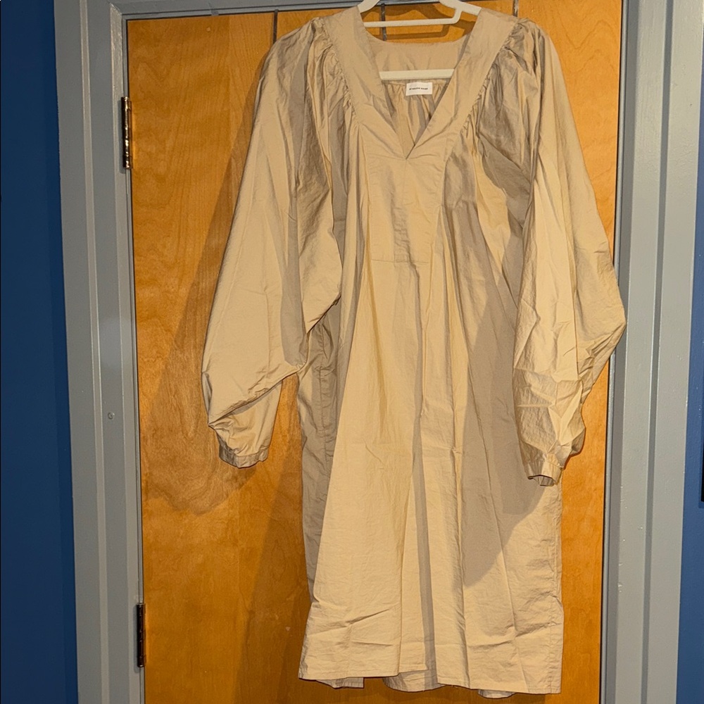 By Malene Birger Beige Long Sleeve Dress